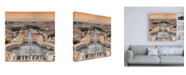 Trademark Global Philippe Hugonnard Dolce Vita Rome 3 View of Rome from Dome of St. Peters Basilica II Canvas Art - 15.5" x 21"